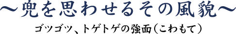 カサゴ　兜を思わせるその風貌 ～ゴツゴツ、トゲトゲの強面（こわもて）～