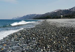 翡翠（ ヒスイ）海岸